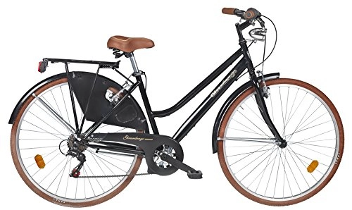 Biciclette da città : girar dengo – bici da donna in stile retro 28 pollici 6 marce
