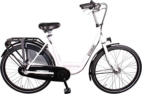 Biciclette da città : ID personale 26 pollici 50 cm Donna 3 G Roller Brakes Bianco