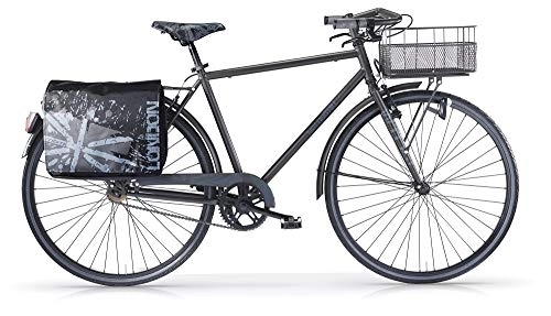 Biciclette da città : MBM Notting Hill 28 AC 1V C / Cesto, Bici Unisex Adulto, Marrone A41, XX