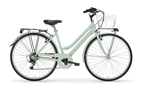 Biciclette da città : MBM Touring D TKK 28' Acc 6V, Bici Donna, Menta A13, XX