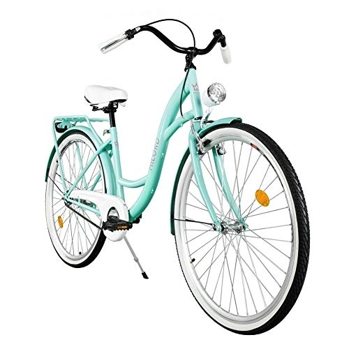 Biciclette da città : Milord. Bici Comfort Bici Olanda Bici Donna 1 Ganza Azzurro 28