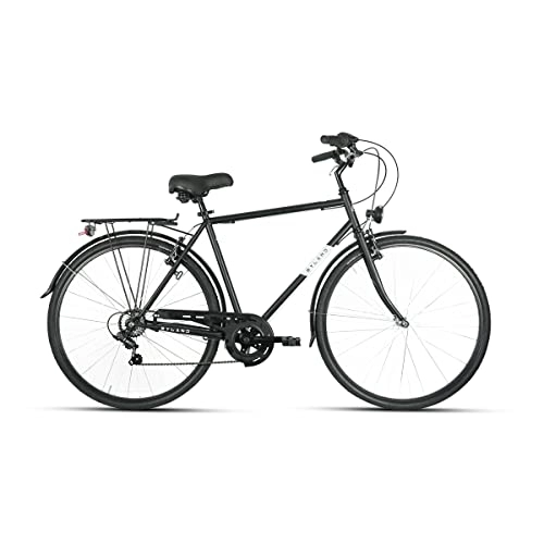 Biciclette da città : MYLAND City Bike Acciaio Dosso 28.4 28'' 7v Nero Uomo Taglia L (City)