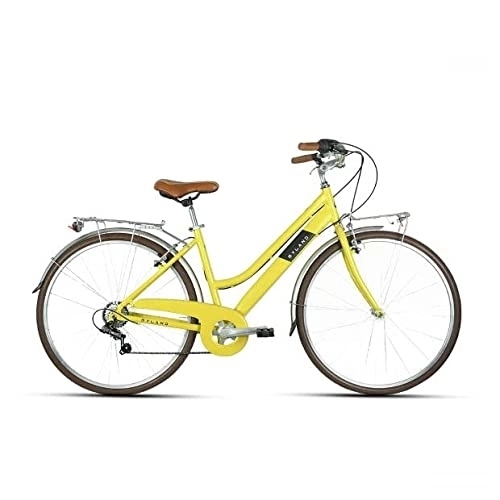 Biciclette da città : MYLAND City Bike Corso 28.3 28'' 7v Donna Giallo Taglia M (City)