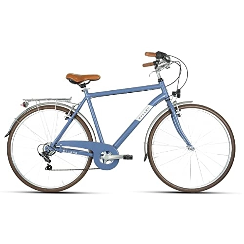 Biciclette da città : MYLAND City Bike Corso 28.4 28'' 7v Uomo Blu Taglia XL (City)