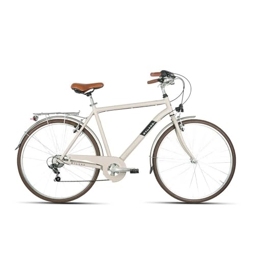 Biciclette da città : MYLAND City Bike Corso 28.4 28'' 7v Uomo Grigio Taglia XL (City)