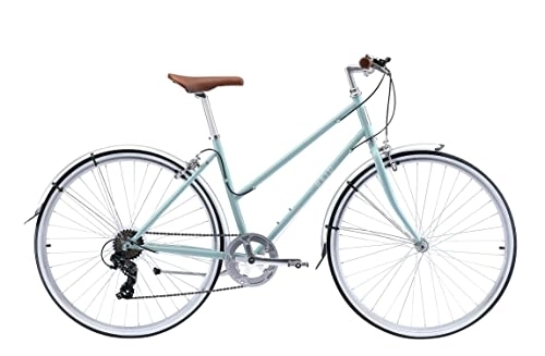 Biciclette da città : Reid Esprit 7 velocità Salvia 42 cm, Bicicletta Donna, 16
