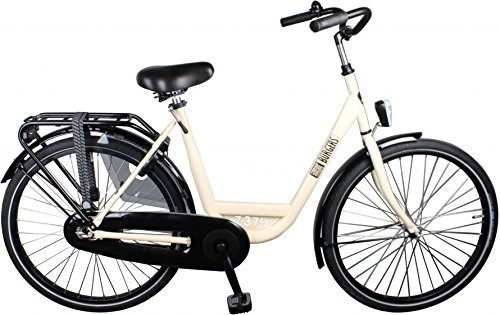 Biciclette da città : Stadsfiets - Freno a contropedale, 26", 48 cm, donna 3G, colore: Crema
