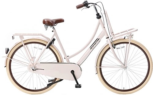Biciclette da città : Unbekannt Daily Dutch Basic + 28 pollici 57 cm Donna 3 G freno a contropedale Rosa