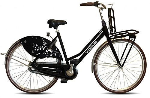 Biciclette da città : Vogue Parigi 28 pollici 50 cm Donne 3Sp freno a rétropédalage NERO