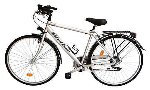 Biciclette da città : WELTER Bici da Città City Bike 28" Esprit Colore Grigio Ultralight, Misura Unica (170-185cm)