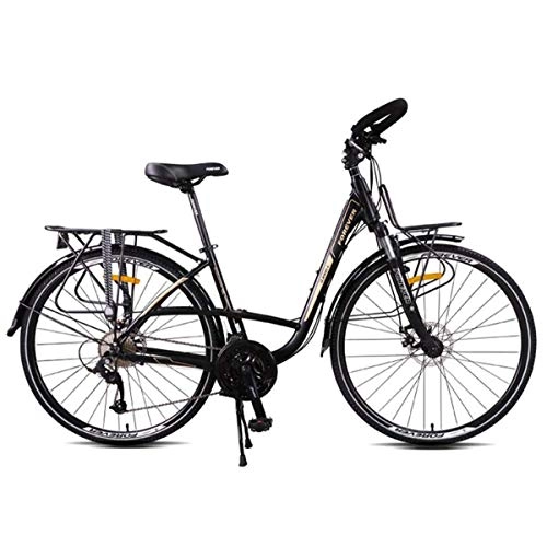 Biciclette da città : WLMGWRXB Mountain Bike per Adulti a Lunga Distanza con Telaio in Lega di Alluminio da 30 velocità