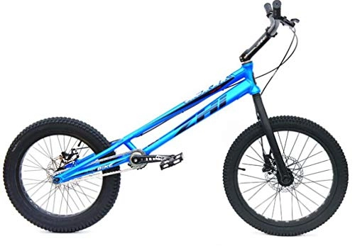 BMX : BMX Bike / Bicicletta da arrampicata per principianti a ciclisti esperti, telaio in lega di alluminio leggero ad alta resistenza, (freno a disco meccanico in lega di alluminio, volano a 20 anelli), Blu