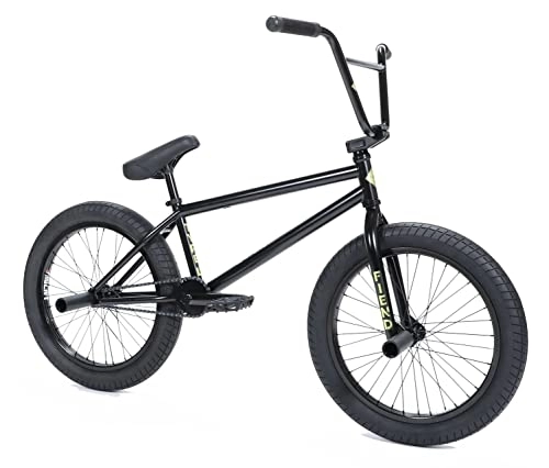 BMX : Fiend BMX Type B Semi Gloss Black Freestyle BMX, Unisex, 20.75" TT