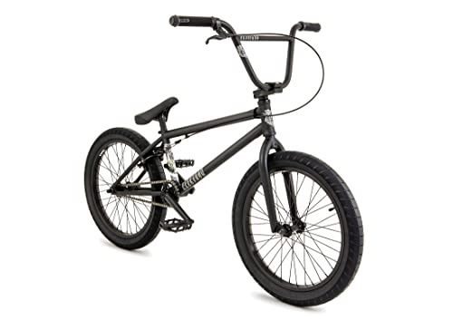 BMX : FLYBIKES Elettron, Bicicletta Completa Unisex-Adulto, Nero (Flat Black), 21” Pulgadas