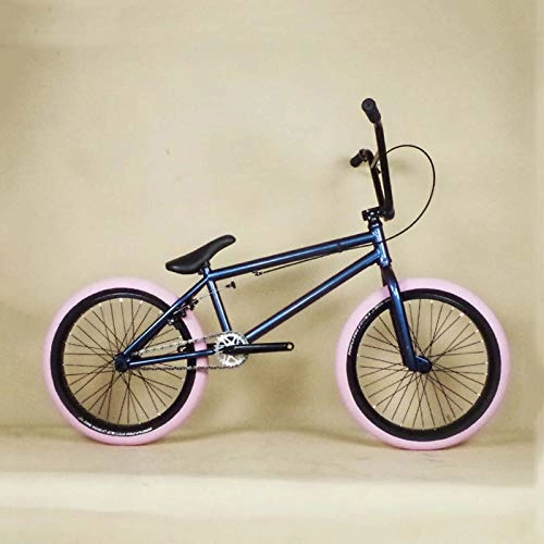 BMX : GASLIKE Bici BMX per Adulti da 20 Pollici, 4130 Cornice CRMO, Assemblaggio con Cuscinetto Completo BMX per Principianti a Livello per Principianti ai Riders avanzati BMX Street Bikes