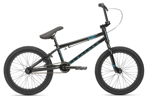 BMX : Haro Downtown 18" 2021 BMX Freestyle Bike (18" - Nero)