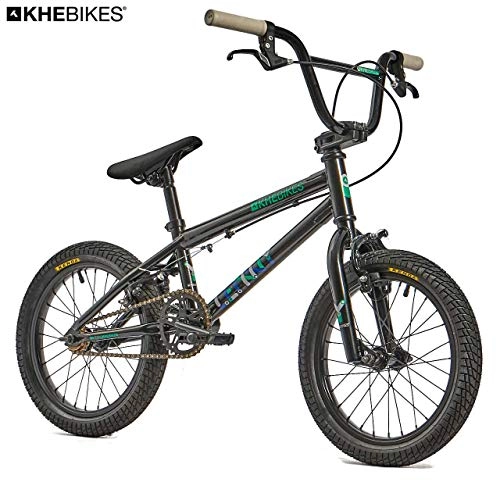 BMX : KHE - Bicicletta BMX Lenny SE da 16”, solo 9, 8 kg, colore: nero