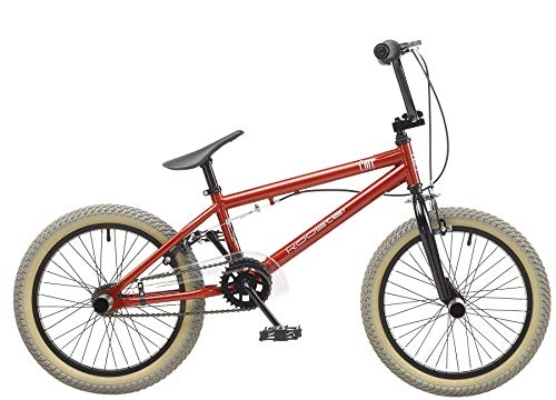 BMX : Rooster Core - Bicicletta BMX con Telaio da 9, 5" e Ruote da 18", Colore: Rosso