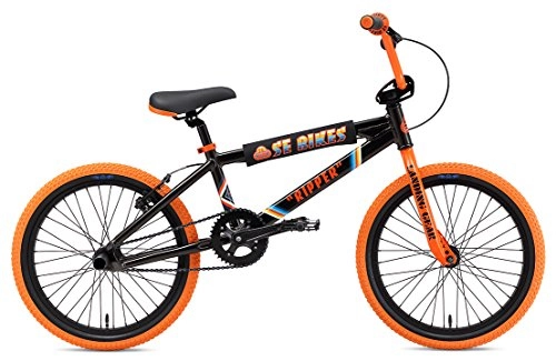BMX : SE Bikes Ripper BMX Bike 2020, Nero con brillantini, 26 cm