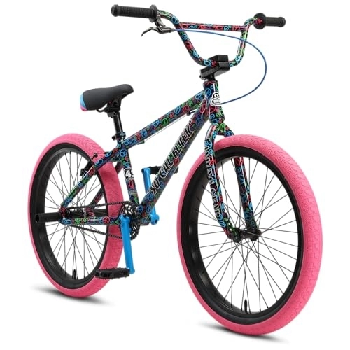 BMX : SE Bikes SO Cal Flyer 24R BMX Bike 2022 (32 cm, Peaceful)