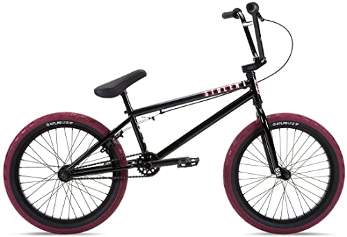 BMX : Stolen Casino 20'' 2022 BMX Freestyle (21" - Black / Blood Red)