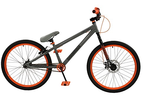 BMX : Zombie Boy Airbourne Bike, Colore: Grigio / Arancione, Taglia 24