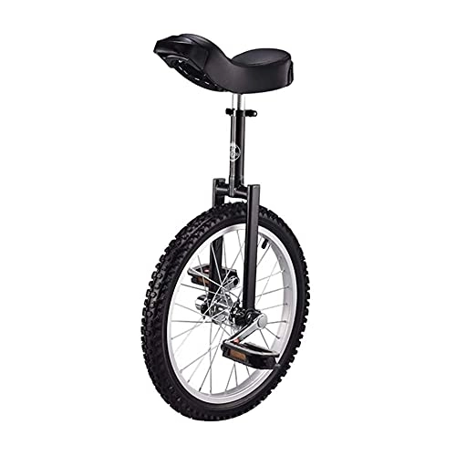 Monocicli : Bici Monociclo per Bambini Grandi, Ruota Antisdrucciolevole da 18 Pollici (46 Cm), Bici da Ciclismo con Equilibrio per Esercizi All'Aperto, per Altezza: 140-165 Cm (Colore: Giallo) Resistente