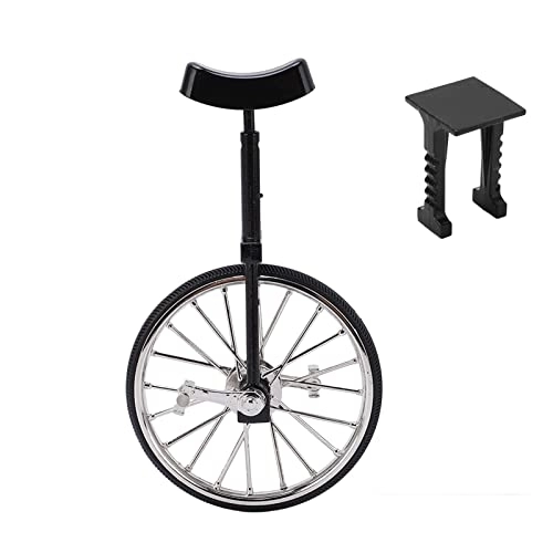 Monocicli : BigKing Mini Modello di Bicicletta Monociclo, Modello Mini Monociclo Alta Simulazione Resistente Lega Robusta Design Squisito Ampia Applicabilità Mini Monociclo Ornamento