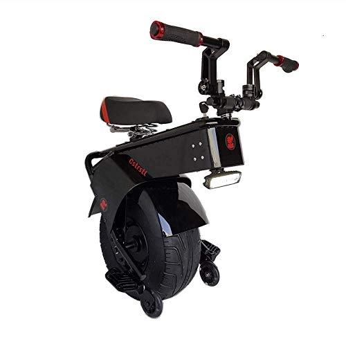 Monocicli : CTO Monociclo elettrico per sedie a rotelle con sella 1500W 60V monopattino elettrico auto bilanciante per ruote da 18 pollici per adulti, edizione standard, 60KM