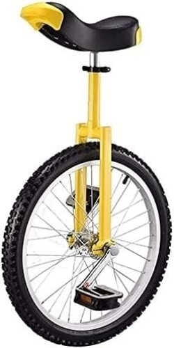 Monocicli : FOXZY I principianti del monociclo for adulti, le ragazze adolescenti e i ragazzi bilanciano le biciclette e i monocicli for il fitness for adulti possono essere regolati (Color : Yellow)