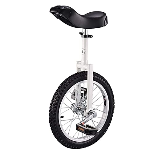 Monocicli : FZYE Balance Bicycle Monociclo per Bambini / Ragazzi / Ragazze Principianti, Uni Cycle con Design Ergonomico Morsetto A Sgancio Rapido - Bianco