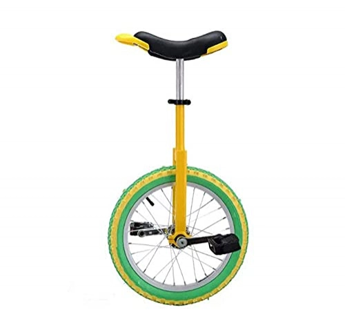 Monocicli : Kronleuchter Monociclo per Bambini I Migliori Pneumatici Colorati per Monociclo per Sport all'Aria Aperta 16 Pollici
