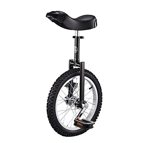 Monocicli : Monociclo Unisex Adulto Monociclo con Ruota da 16 Pollici con Comodo Sedile a Sella, per Allenamento con Esercizi di Equilibrio su Strada Ciclismo su Strada, Portante 150 kg / 330 libbre