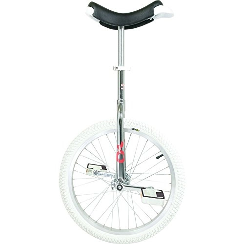 Monocicli : Qu-ax monociclo Onlyone 20 cromato Indoor cerchione in alluminio pneumatici bianco 5, 7 kg% @ §