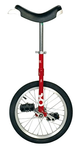 Monocicli : QU-AX Unisex – OnlyOne Monociclo Rosso, Taglia unica