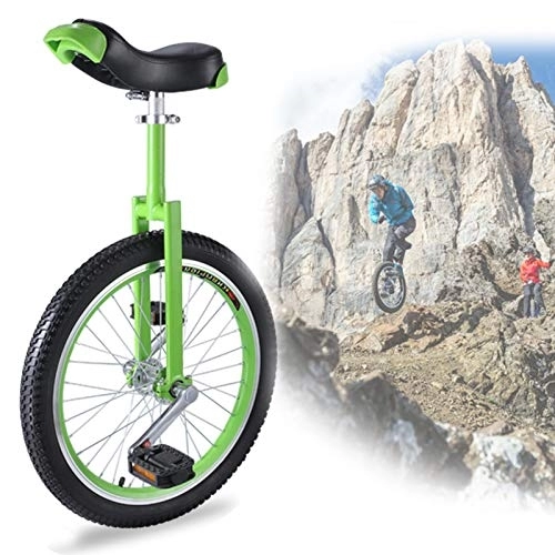 Monocicli : SERONI Monociclo Monociclo per Bicicletta Equilibrio per Giovani Adulti con Sella dal Design Ergonomico, per Perdita di Peso / Puzzle per Migliorare / Fitness Fisica, Verde