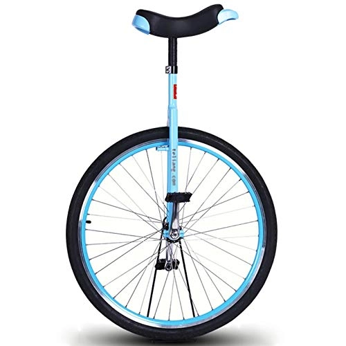 Monocicli : TTRY&ZHANG Ruote Extra Grande Monociclo (da 28 Pollici) per Adulti / Persone Alte / formatore / Uomo, Altezza 165-195 cm (5, 4-6, 4 ft), Fitness Sportivo all'aperto, Blu