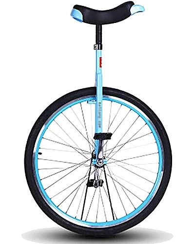 Monocicli : WXX Ruota per Adulti da 28 Pollici Monociclo Ruota Singola Antiscivolo Balance Bike Doppio Cerchio in Lega di Alluminio Ciclismo Cyclette Sport All'aperto Monociclo Competitivo, Blu
