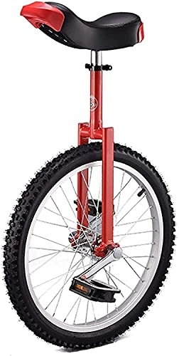 Monocicli : YQTXDS Bici Monociclo Monociclo, Bicicletta da 20 Pollici a Ruota Singola per Adulti Regolabile in Altezza per Allenamento con Bici, (Allenatore per Bici)