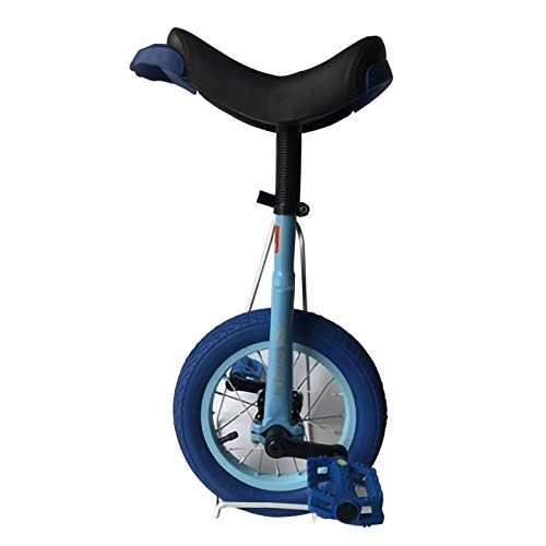 Monocicli : YYLL Monociclo 12 Pollici competitivo Monociclo Adatto a Bambini con Altezza 75~115 Centimetri, Disponibile in Colori Multipli (Color : Blue, Size : 12Inch)