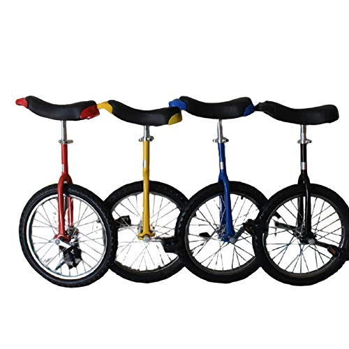 Monocicli : YYLL Multi-Size Monociclo for Adulti Principianti Skid Proof butile Mountain Pneumatici Balance Bicicletta Esercizio (Color : Blue, Size : 18inch)