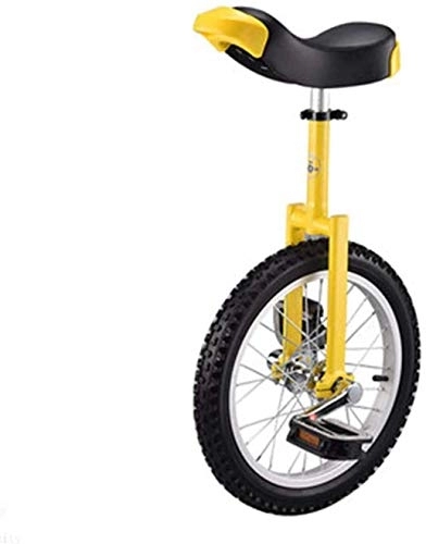 Monocicli : ZWH Monociclo Bicicletta Monociclo, Bici Regolabile da 16"18" 20"Trainer Rotella 2.125" Skidproof Tire Ciclo Bilanciamento del Ciclo Uso per Principianti Bambini Adulto Esercizio Fun Fitness