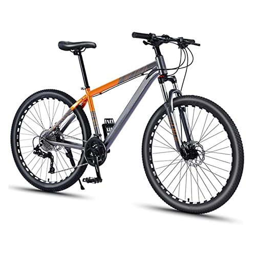 Mountain Bike : 26 / 27.5 "Diametro ruota, 27 / 30 / 33 velocità Unisex Mountain Bike, Telaio in alluminio, freni meccanici a doppio disco. (Dimensioni: 26", velocità: 33 velocità)