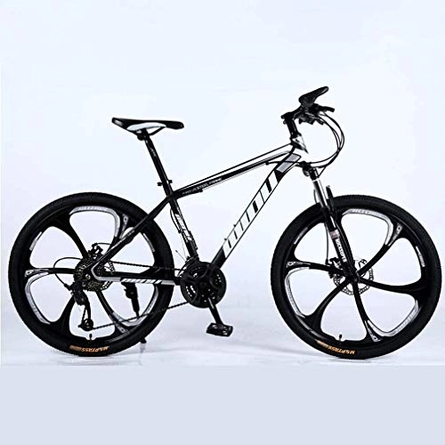 Mountain Bike : Adulti Mountain Bike, Spiaggia motoslitta Biciclette, Doppio Freno a Disco, da 26 Pollici in Lega di Alluminio Ruote Bicicletta, Purpose Uomo Donna Generale (Color : D, Size : 21 Speed)