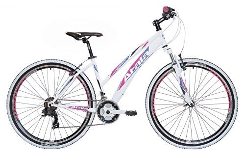 Mountain Bike : Atala Mountain Bike da Donna 27, 5" My Flower 21V Bianco / Nero / Fuxia