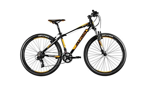 Mountain Bike : Atala Mountain Bike Modello 2020 Replay STEF VB 21V Nero Arancio L 20" (182-200 cm)