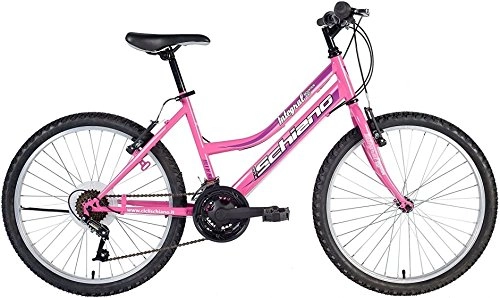 Mountain Bike : BICI BICICLETTA SCHIANO INTEGRAL 24'' GRUPPO SHIMANO DONNA