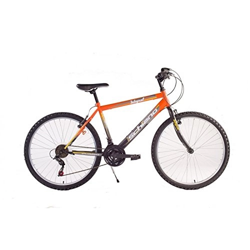 Mountain Bike : Bici Mountain Bike Integral Uomo Power Arancio / Nero 26'' F.LLI SCHIANO