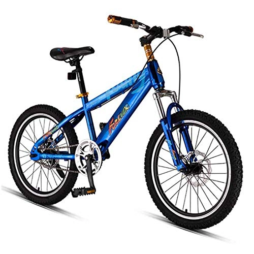 Mountain Bike : Bicicletta 20 inch Mountain Bike 7 velocit Bici Telaio in Acciaio ad Alto Carbonio Citybike per Adulti, Blue