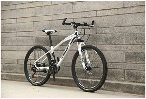 Mountain Bike : Bicicletta durevole di alta qualità, Sport all'aria aperta ForkSuspension mountain bike con ruote 26inch, HighCarbon telaio in acciaio, freni a disco meccanici, e 2130 costi Drivetrain Outdoor Sports